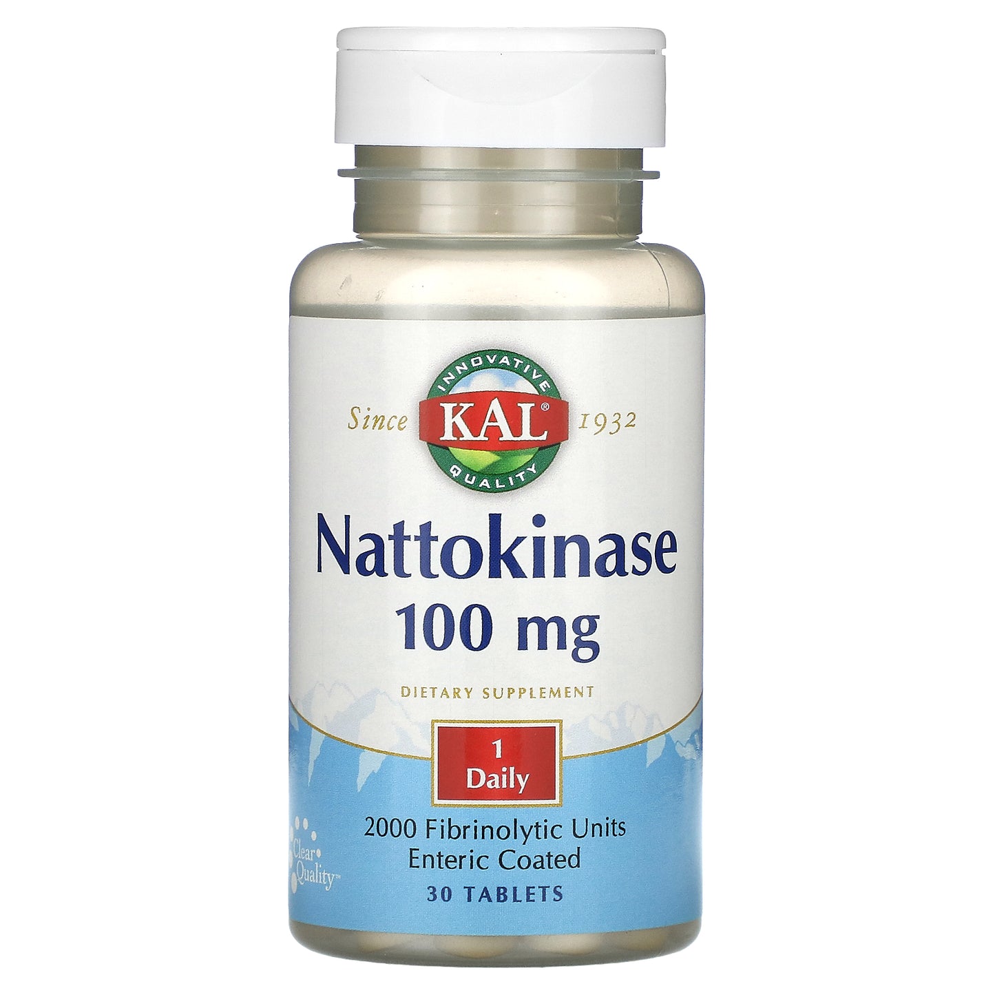 Kal, Nattokinase, 100 mg, 30 Tablets UPC 021245639053 | HiLife Vitamins