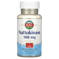 Kal, Nattokinase, 100 mg, 30 Tablets UPC 021245639053 | HiLife Vitamins