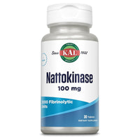 Kal, Nattokinase, 100 mg, 30 Tablets UPC 021245639053 | Hilife Vitamins