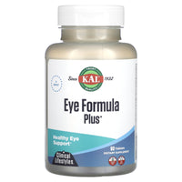 Kal, Eye Formula Plus, Healthy Eye Support, 60 Tablets UPC 021245677086 | HiLife Vitamins
