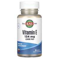 Kal, Vitamin E, 134 mg (200 IU), 90 Softgels UPC 021245687092 | HiLife Vitamins