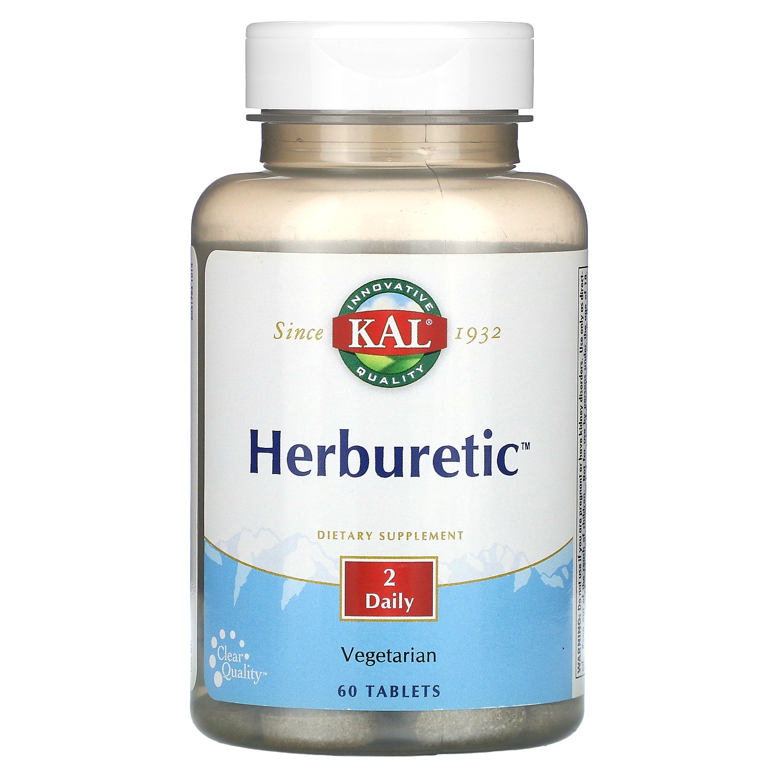 Kal, Herburetic, 60 Tablets UPC 021245729815 | HiLife Vitamins
