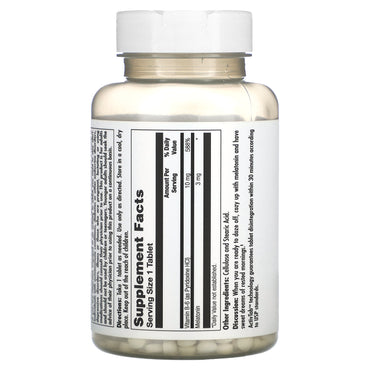 Kal, Melatonin, 3 mg, 120 Tablets UPC 021245753124 | HiLife Vitamins