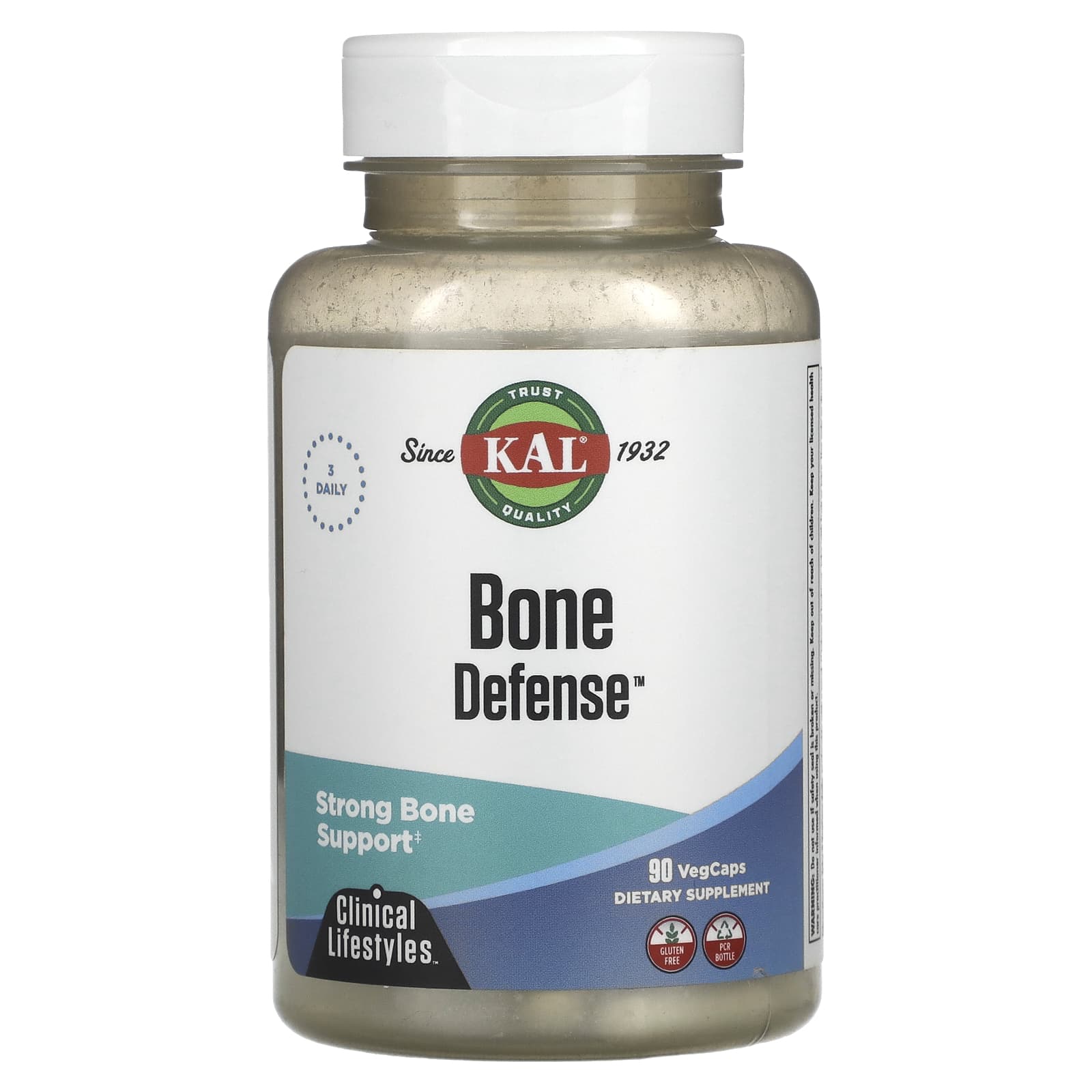 Kal, Bone Defense, 60 Capsules UPC 021245790617 | HiLife Vitamins