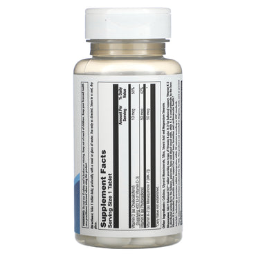 Kal, Balanced K2 Plus D3, 60 Tablets UPC 021245853121 | HiLife Vitamins