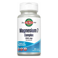 Kal, Magnesium 7 Complex, 60 VegCaps UPC 021245888567 | HiLife Vitamins