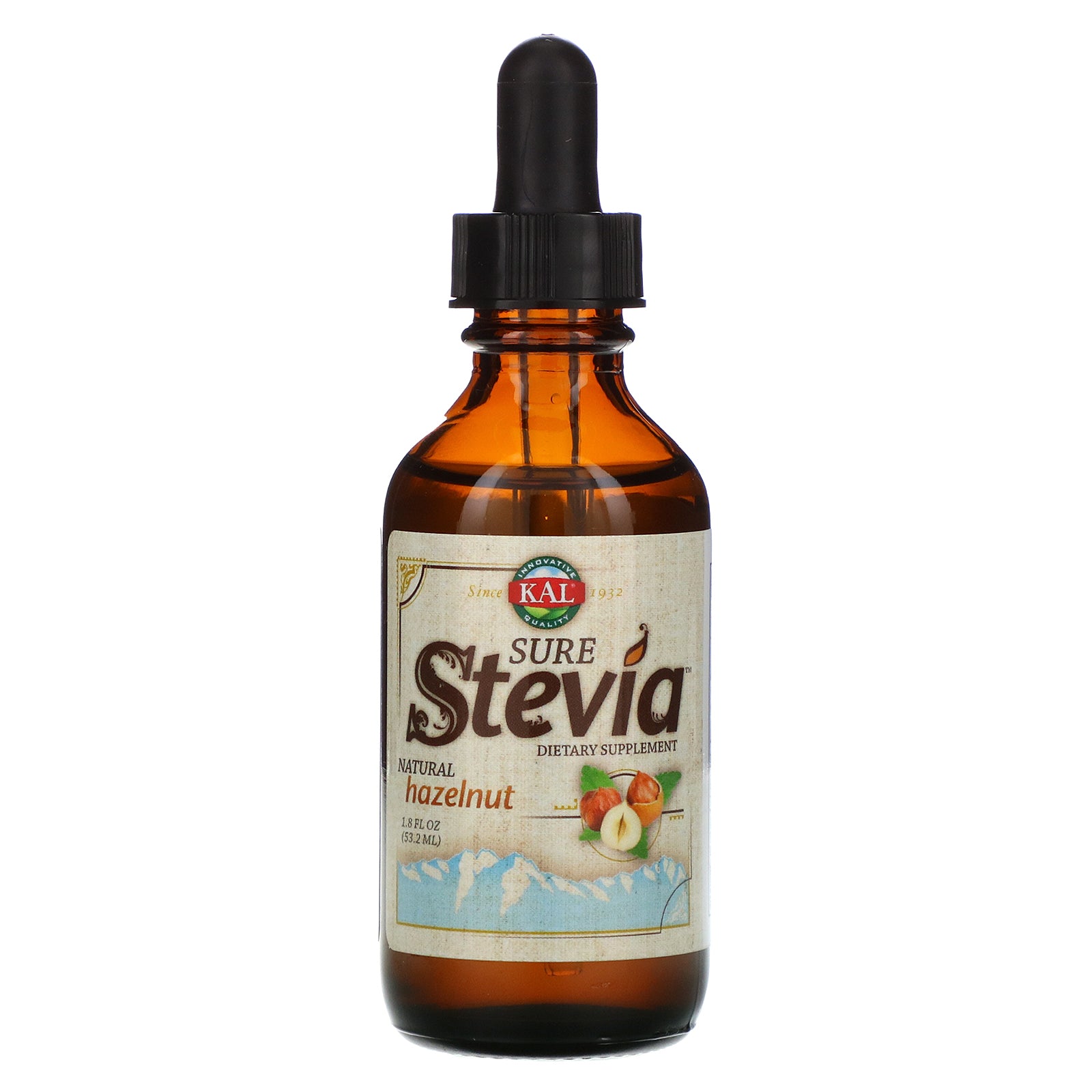 Kal, Stevia Extract, Pure, 1.8 Oz Drops UPC 021245944263 | HiLife Vitamins