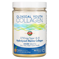 Kal, Collagen, Clinical Youth Type I & III, 10.5 Oz UPC 021245949398 | HiLife Vitamins