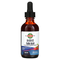 Kal, B-6 B-12 Folic Acid DropIns, 2 Oz UPC 021245963097 | HiLife Vitamins