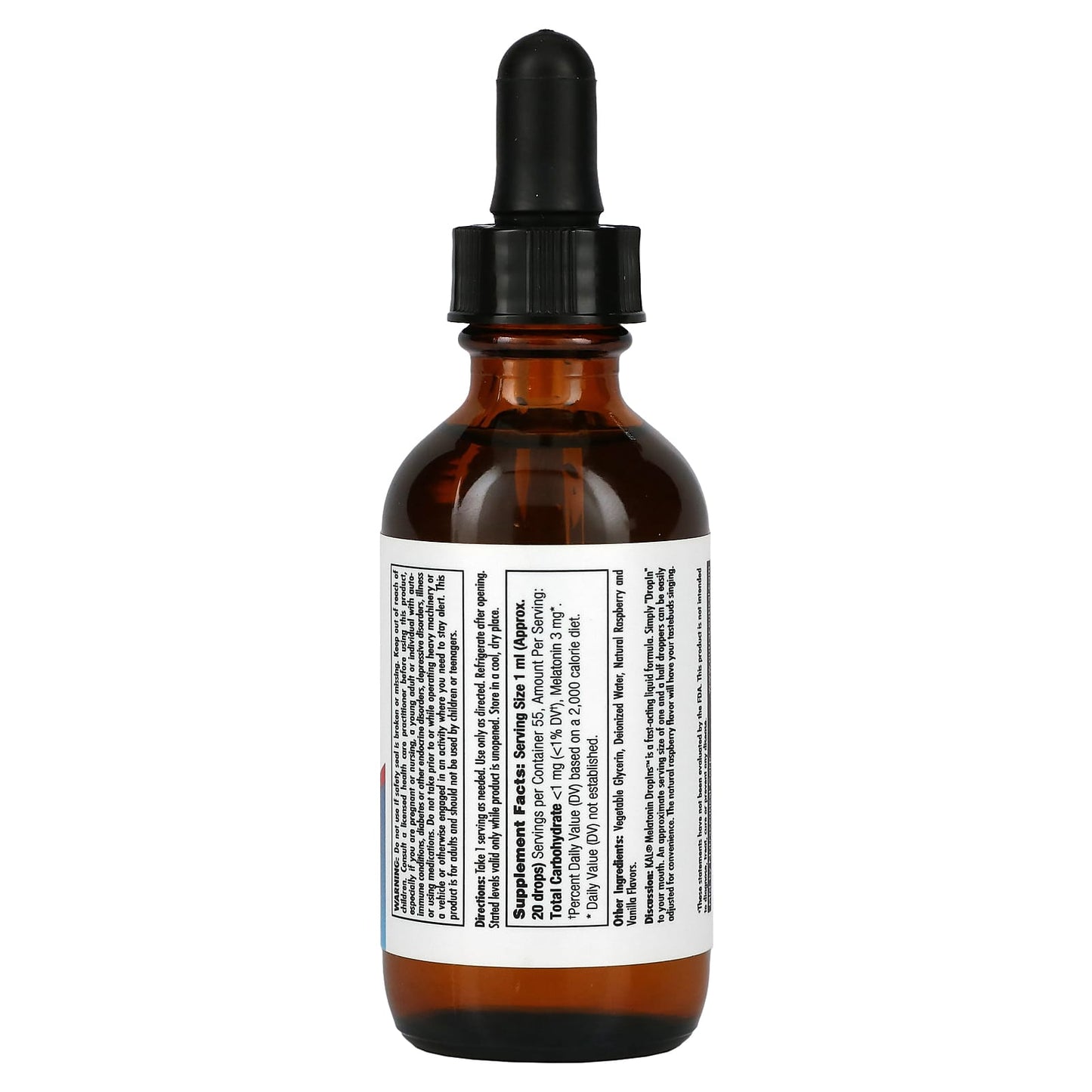 Kal, Melatonin DropIns, 1.85 Oz Drops UPC 021245970354 | HiLife Vitamins
