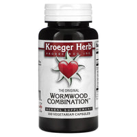 Kroeger Herb Comp Concentrates, Wormwood Combination, 100 Capsules UPC 696916100400 | Hilife Vitamins