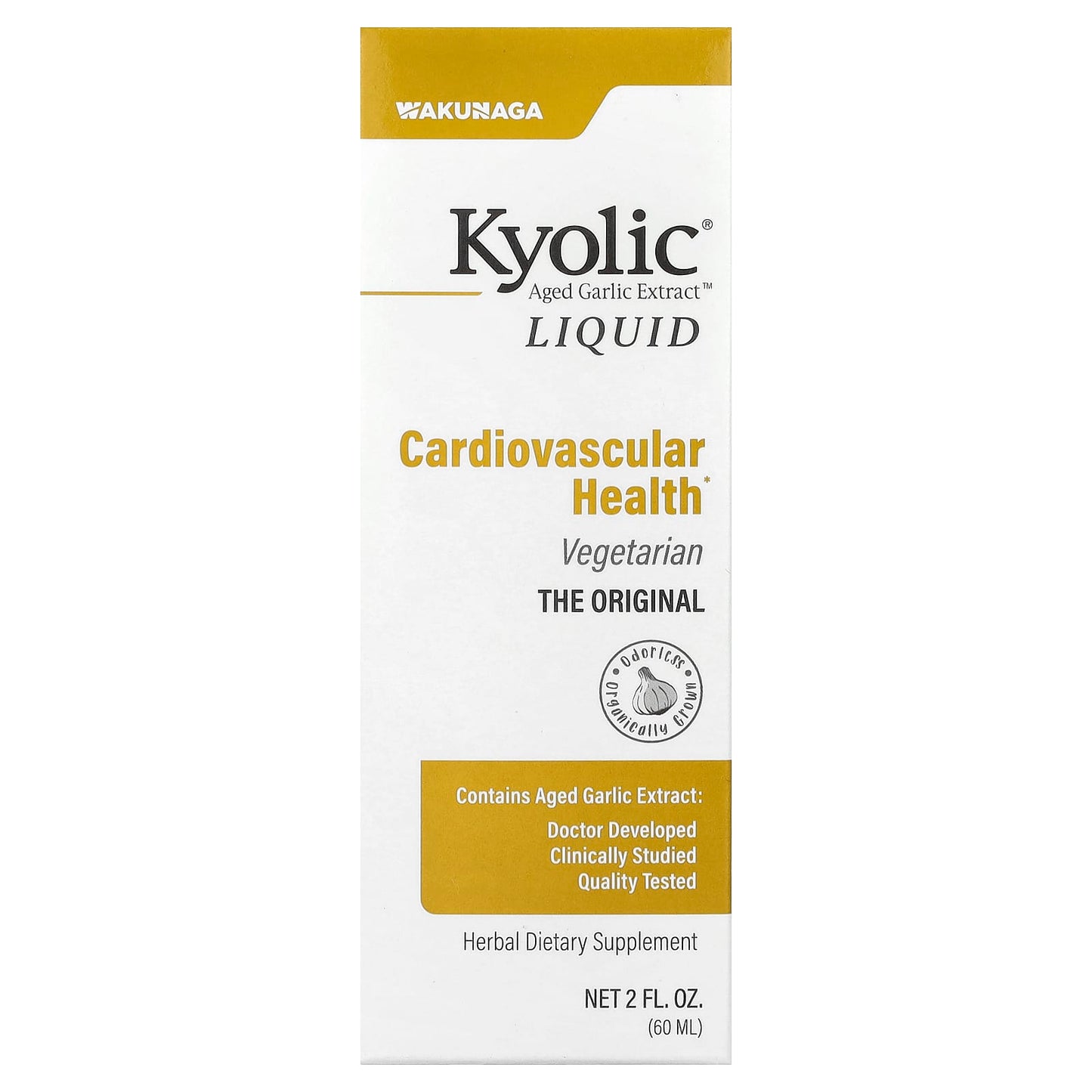 Kyolic, Aged Garlic Extract, Liquid, 2 Oz UPC 023542100205 | Hilife Vitamins