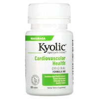 Kyolic, Aged Garlic Extract™, Cardiovascular Health, Original, Formula 100, 100 Tablets UPC 023542100311 | Hilife Vitamins