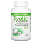 Kyolic, Aged Garlic Extract, Cardiovascular, Formula 100, 200 Capsules UPC 023542100427 | Hilife Vitamins