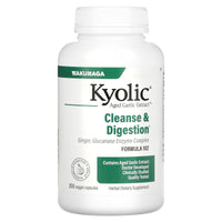 Kyolic, Aged Garlic Extract, Cleanse & Digestion, Formula 102, 200 Vegetarian Capsules UPC 023542102421 | Hilife Vitamins