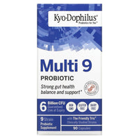 Kyolic, Kyo-Dophilus 9 Heat Stable Probiotic, 90 Capsules UPC 023542610490 | Hilife Vitamins