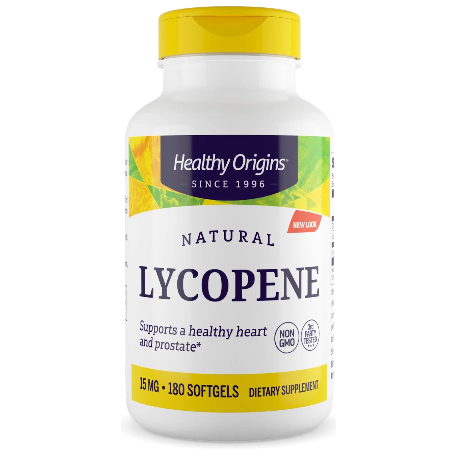 Healthy Origins, Lyc-O-Mato 15 mg Tomato Lycopene Cmplx, 180 Softgels UPC 603573150754 | HiLife Vitamins