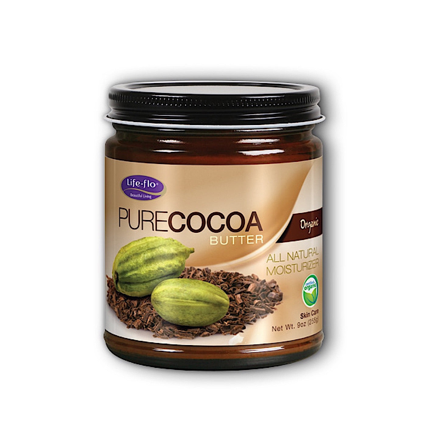Life-Flo, Pure Cocoa Butter Organic, 9 Butter UPC 645951316062 | HiLife Vitamins