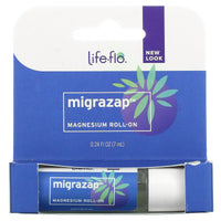 Life-Flo, MigraZap (TM) Magnesium Roll-On Mint, 7 Roll-On UPC 645951358918 | HiLife Vitamins