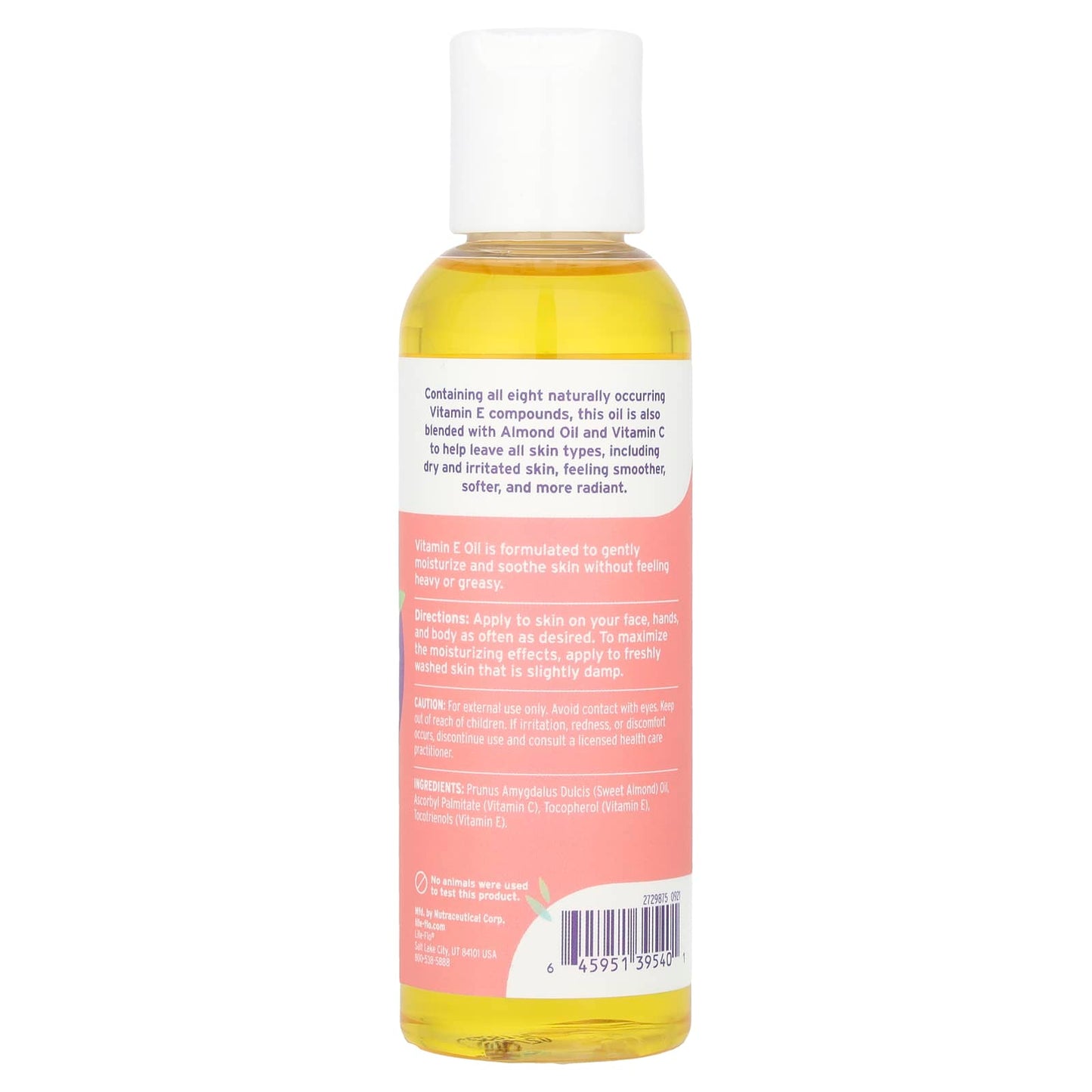 Life-Flo, Super Vitamin E Oil, 5,000 IU, 4 Oz Oil UPC 645951395401 | HiLife Vitamins