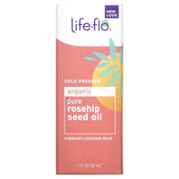 Life-Flo, Pure Rosehip Seed Oil, 1 Oz Oil UPC 645951480817 | HiLife Vitamins