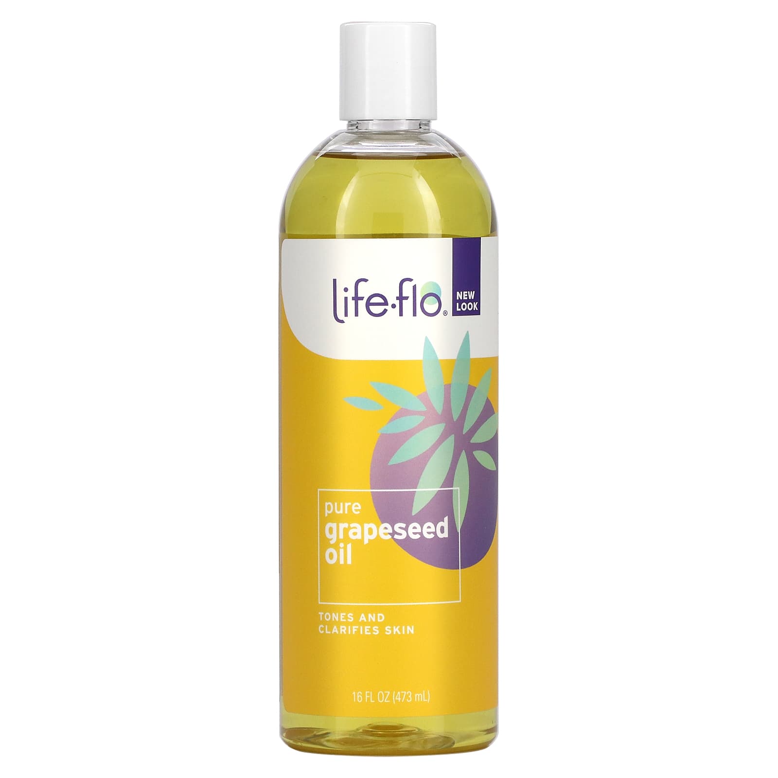 Life-Flo, Pure Grapeseed Oil, 16 Oz Oil UPC 645951480978 | HiLife Vitamins