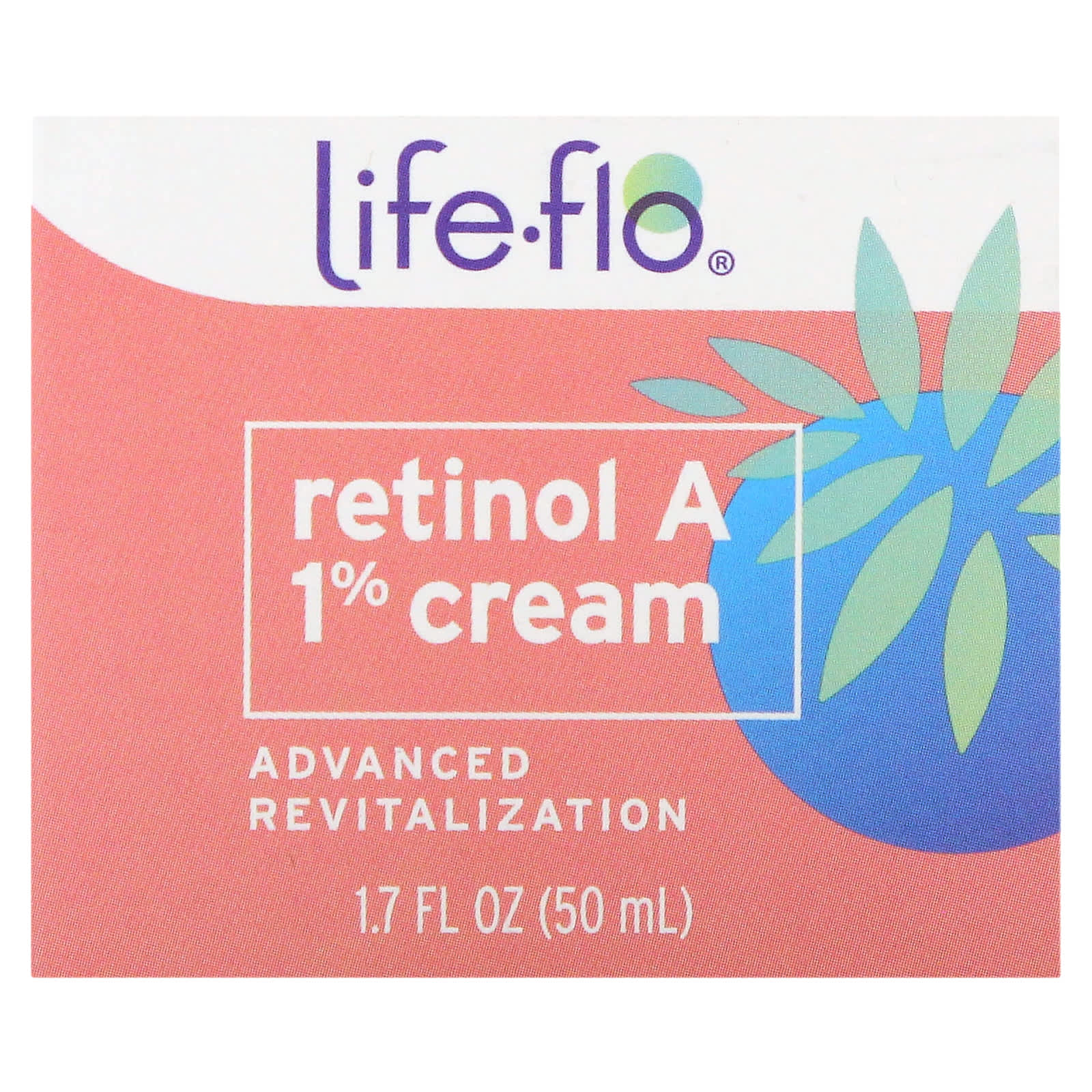 Life-Flo, Retinol A 1% Advanced Revitalization Cream, 1.7 Cream UPC 645951647647 | HiLife Vitamins