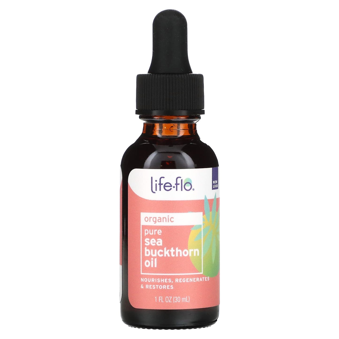 Life-Flo, Organic Pure Sea Buckthorn Oil, 1 Oz UPC 645951655710 | HiLife Vitamins