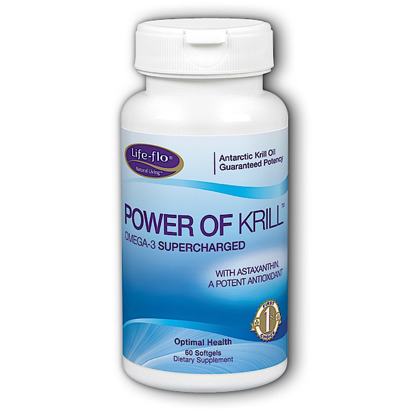 Life-Flo, Power of Krill, 60 Softgels UPC 645951821306 | HiLife Vitamins