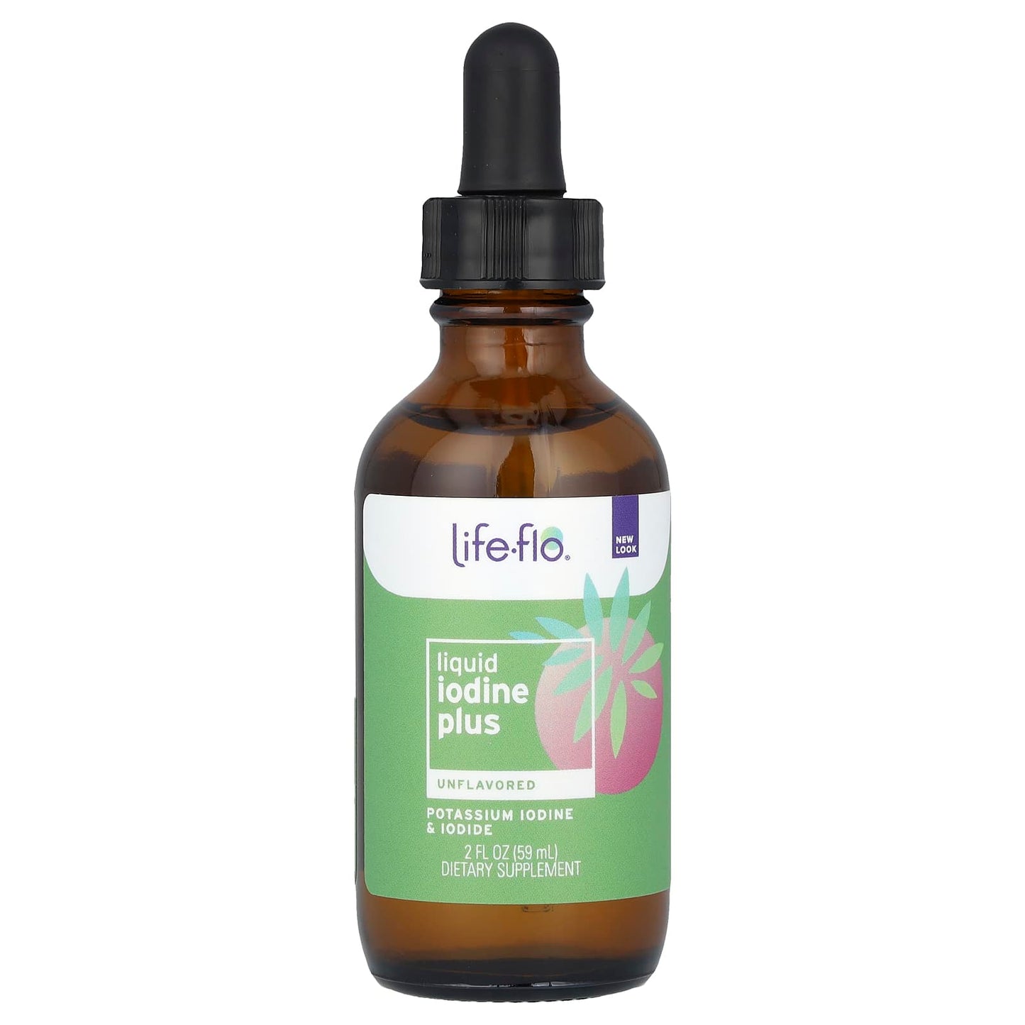 Life-Flo, Liquid Iodine Plus, 2 Oz UPC 645951915470 | HiLife Vitamins