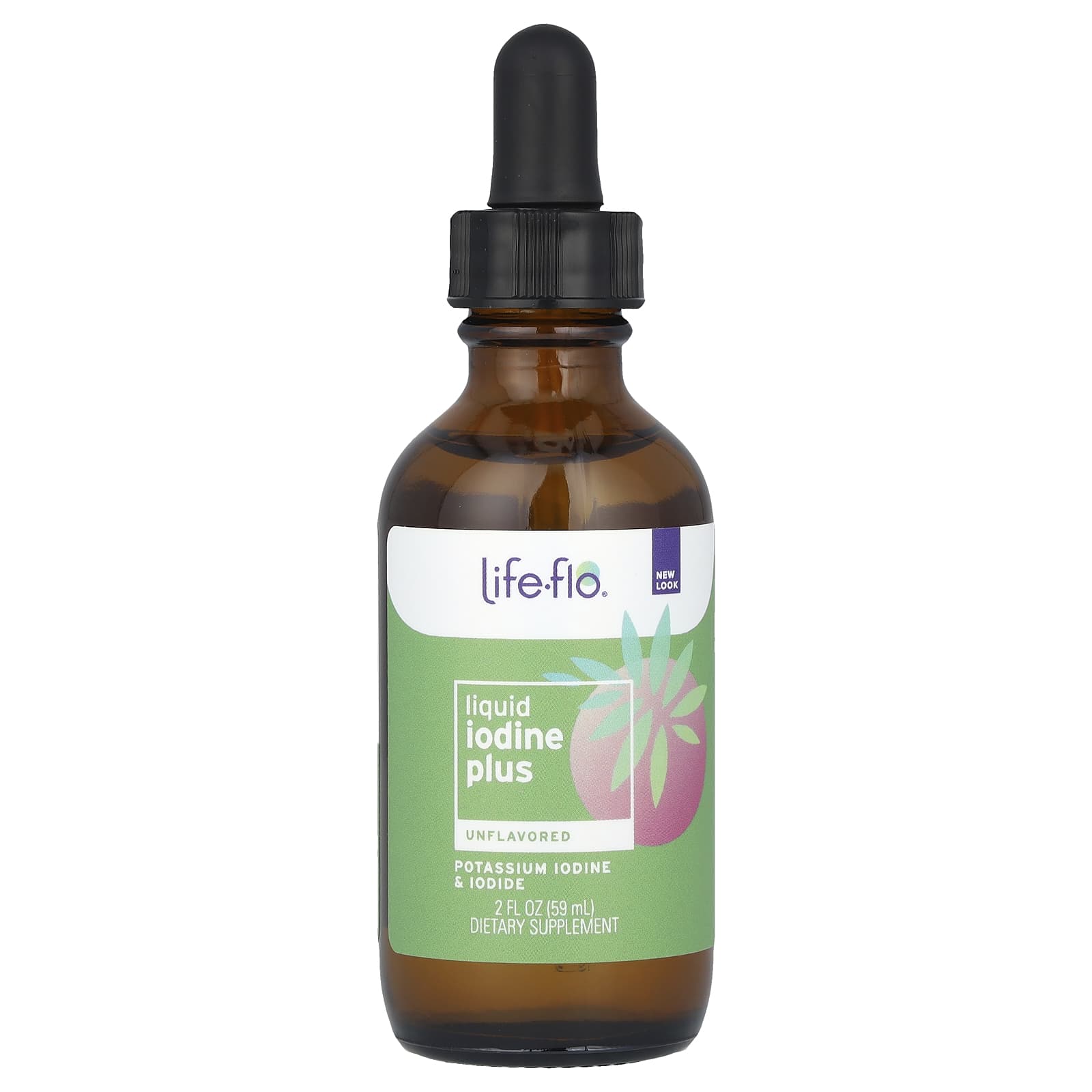 Life-Flo, Liquid Iodine Plus, 2 Oz UPC 645951915470 | HiLife Vitamins