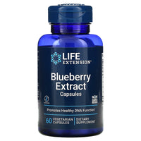 Life Extension, Blueberry Extract Capsules, 60 Capsules UPC 737870121466 | HiLife Vitamins