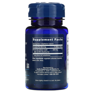 Life Extension, Theaflavin Standardized Extra, 30 Capsules UPC 737870130437 | HiLife Vitamins
