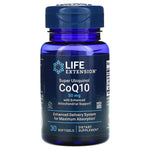 Life Extension, Super Ubiquinol CoQ10 with Enhanced Mitochondrial Support, 30 Softgels UPC 737870142737 | HiLife Vitamins
