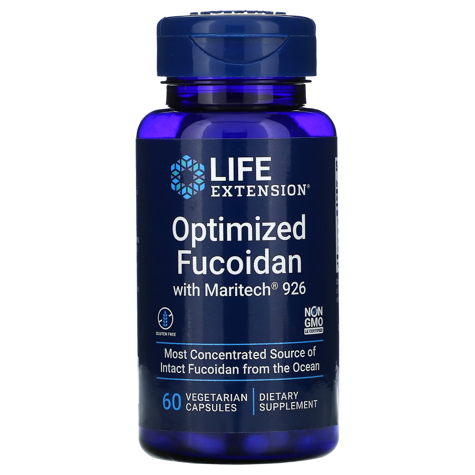 Life Extension, Optimized Fucoidan with Marit, 60 Capsules UPC 737870151364 | HiLife Vitamins