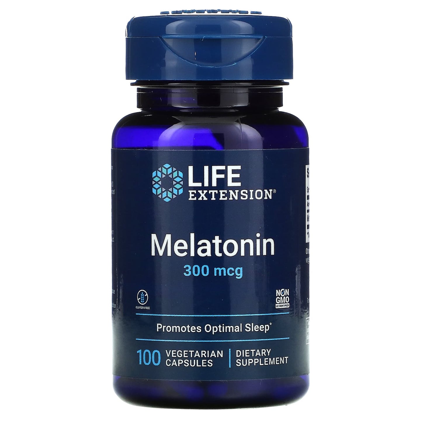 Life Extension, Melatonin, 300 mcg, 100 Capsules UPC 737870166818 | HiLife Vitamins