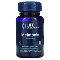 Life Extension, Melatonin, 300 mcg, 100 Capsules UPC 737870166818 | HiLife Vitamins