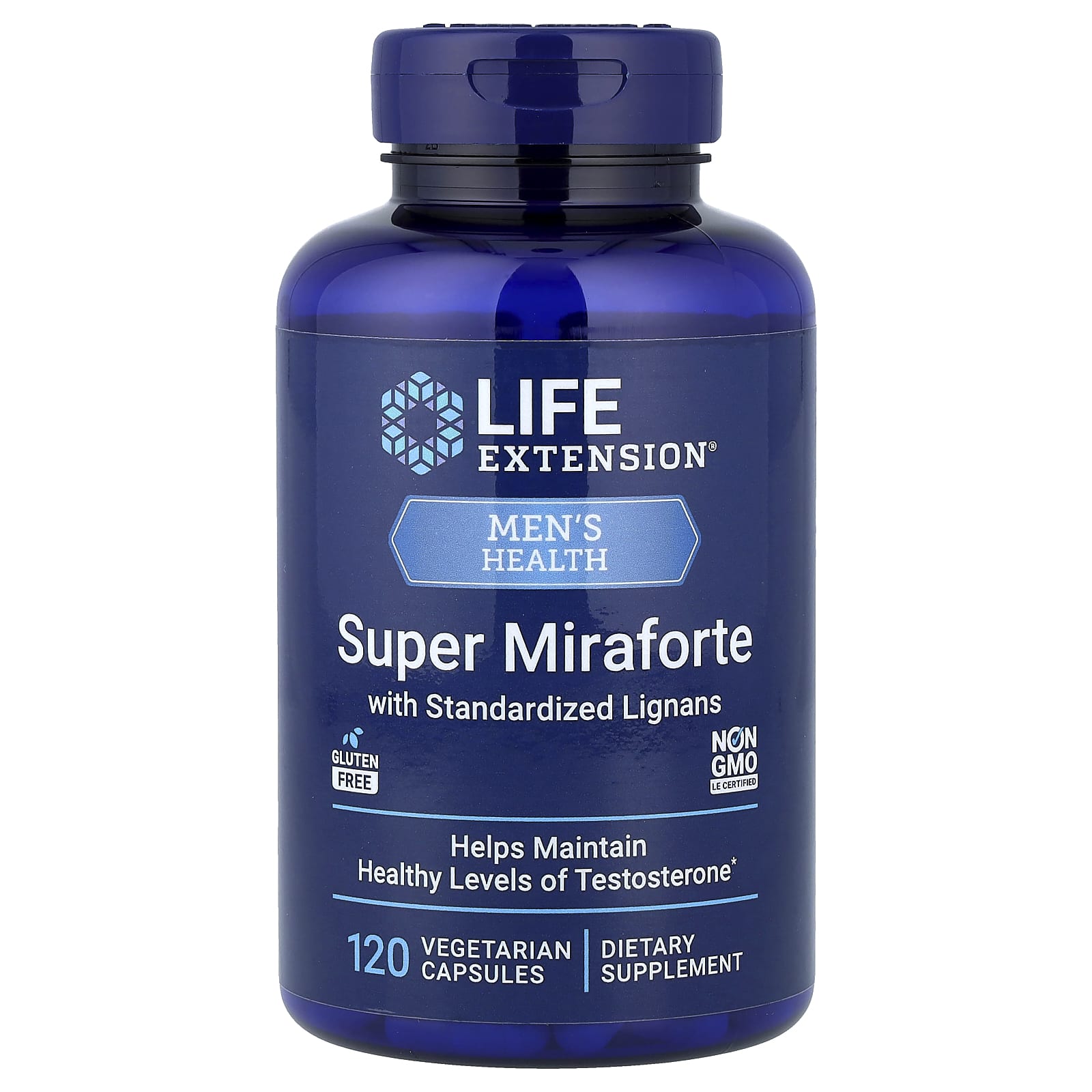 Life Extension, Super Miraforte with Standardized Lignans, 120 Vegetarian Capsules UPC 737870194019 | Hilife Vitamins