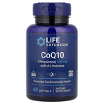 Life Extension, CoQ10 (Ubiquinone) with d-Limonene, 60 Softgels UPC 737870195160 | HiLife Vitamins