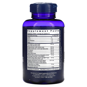 Life Extension, Ultra Prostate Formula, 60 Softgels UPC 737870202967 | HiLife Vitamins