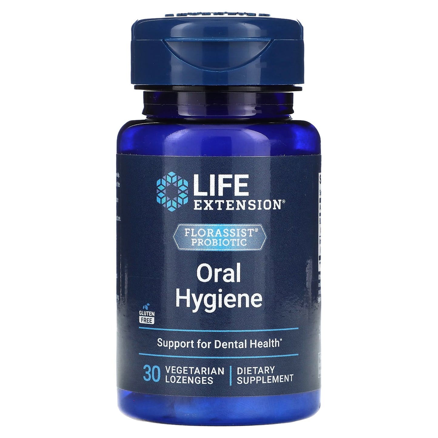 Life Extension, FLORASSIST Probiotic, Oral Hygiene, 30 Vegetarian Lozenges UPC 737870212034 | HiLife Vitamins