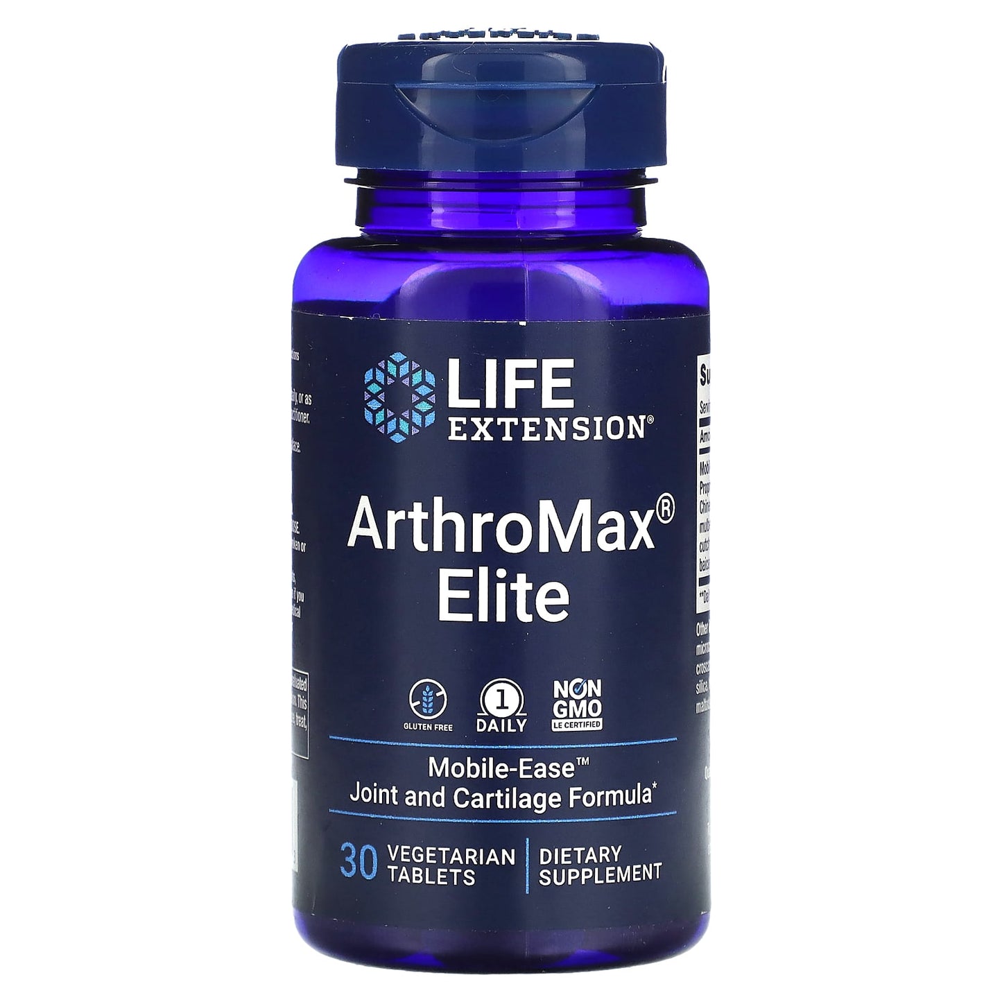 Life Extension, ArthroMax Elite, 30 Capsules UPC 737870213833 | HiLife Vitamins
