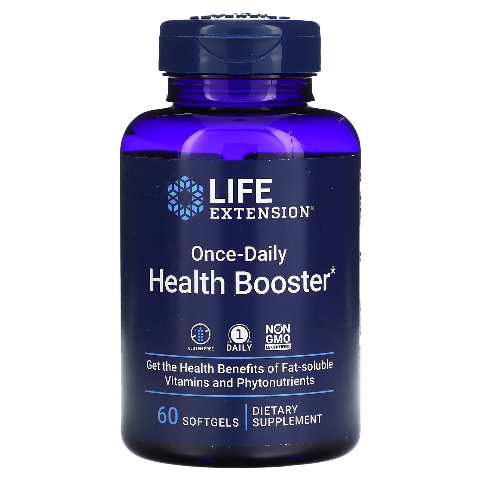 Life Extension, Once-Daily Health Booster, 60 Softgels UPC 737870229162 | HiLife Vitamins