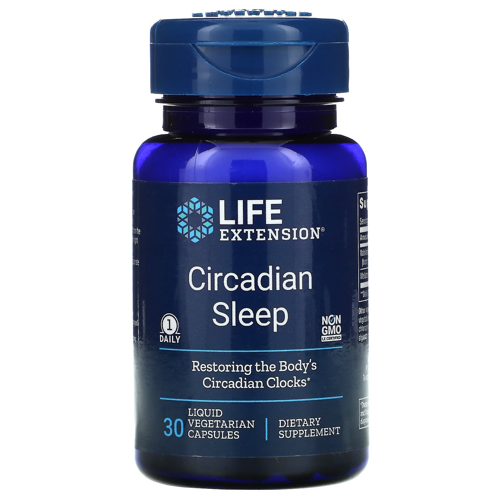 Life Extension, Circadian Sleep, 30 Liquid Capsules UPC 737870230038 | HiLife Vitamins