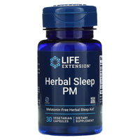 Life Extension, Herbal Sleep PM, 30 Vegetarian Capsules - 737870230830 | Hilife Vitamins