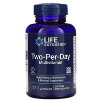 Life Extension, Two-Per-Day Multivitamin, 120 Capsules - 737870231417 | Hilife Vitamins