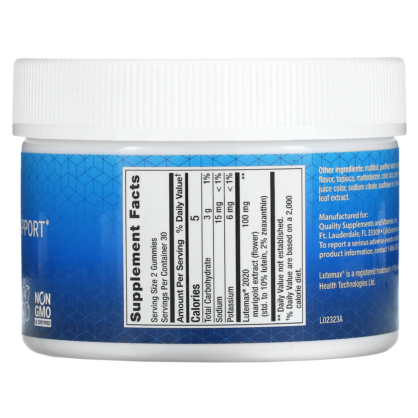 Life Extension, Digital Eye Support, Filters, 60 Gummies UPC 737870232360 | HiLife Vitamins
