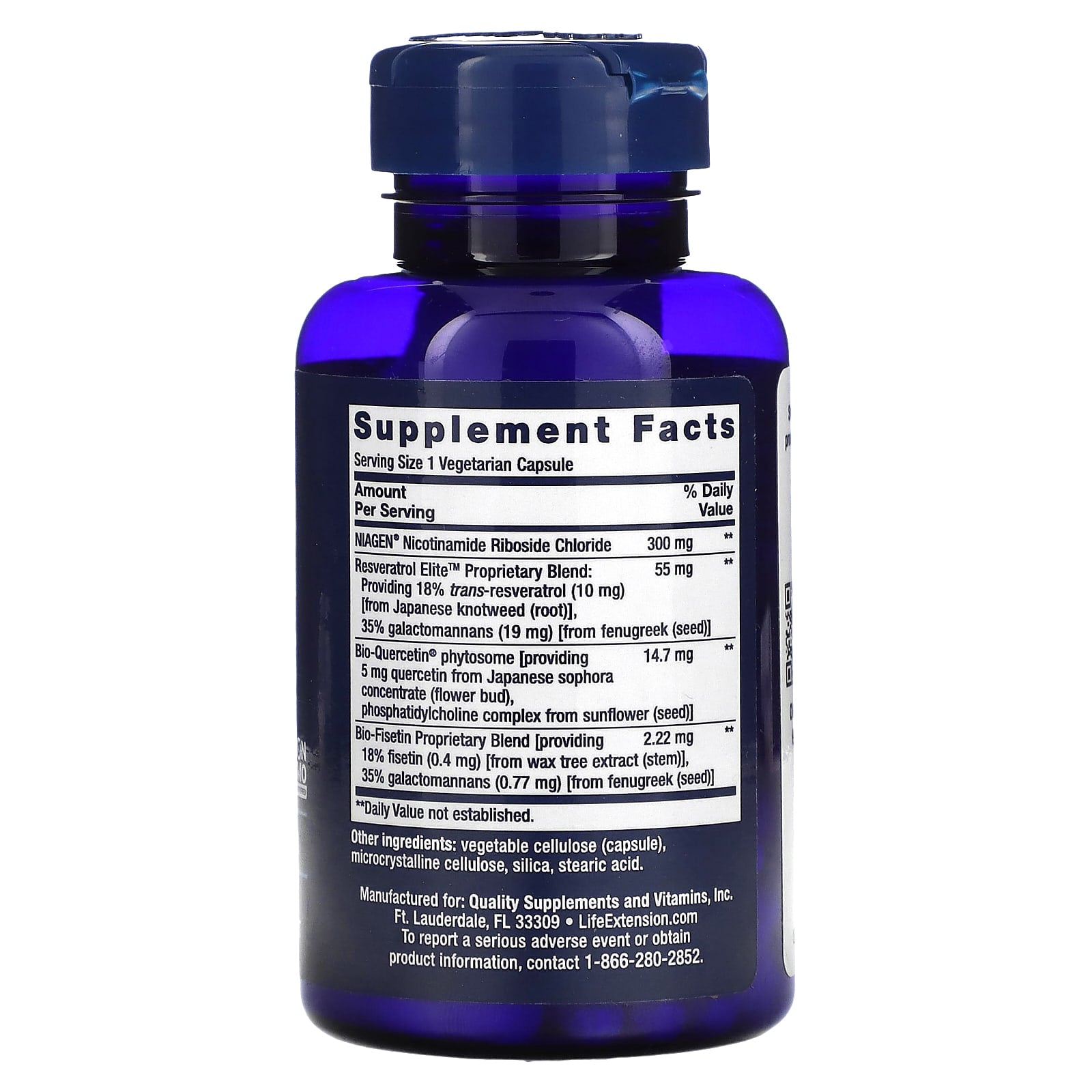 Life Extension, Optimized NAD+ Cell Regenerator with