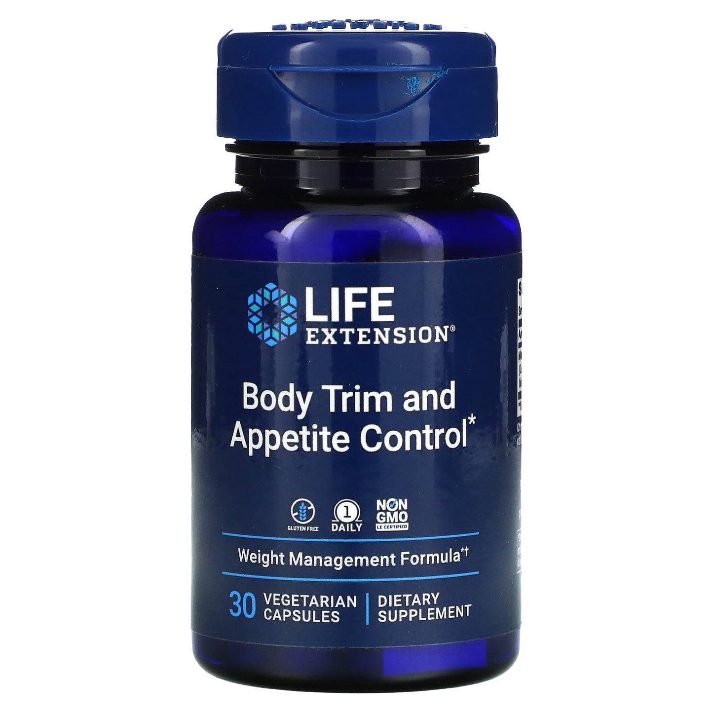 Life Extension, Body Trim and Appetite Control, 30 Vegetarian Capsules UPC 737870250432 | HiLife Vitamins