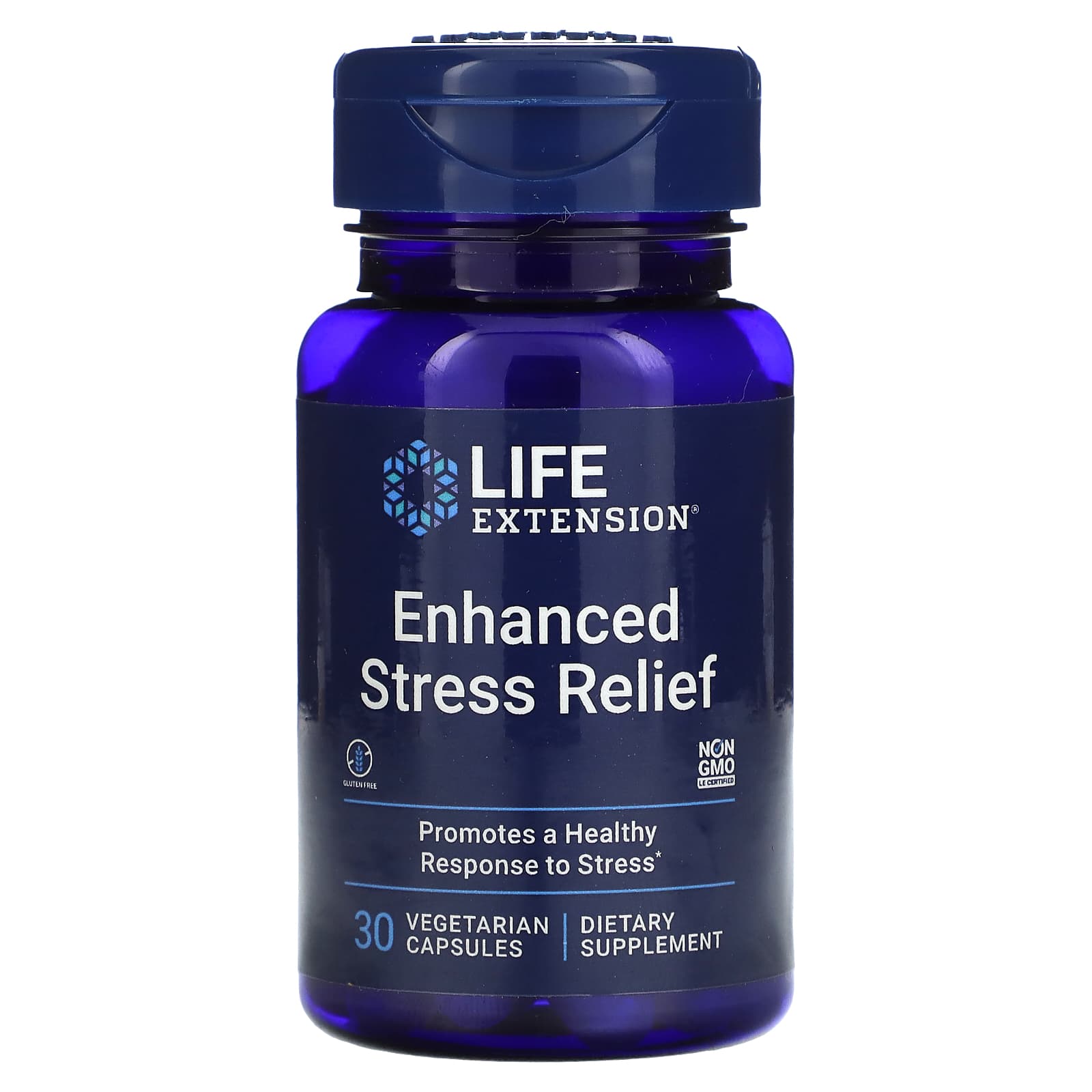 Life Extension, Enhanced Stress Relief, 30 Capsules UPC 737870987031 | HiLife Vitamins